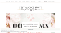 Desktop Screenshot of cestquoicebruit.com
